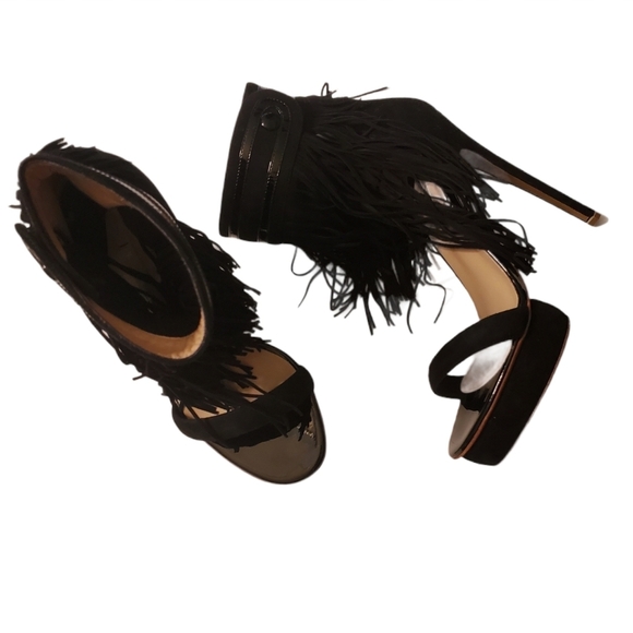 NWT Nicholas Kirkwood Fringe Platform Sandal sz 7 - Picture 2 of 10